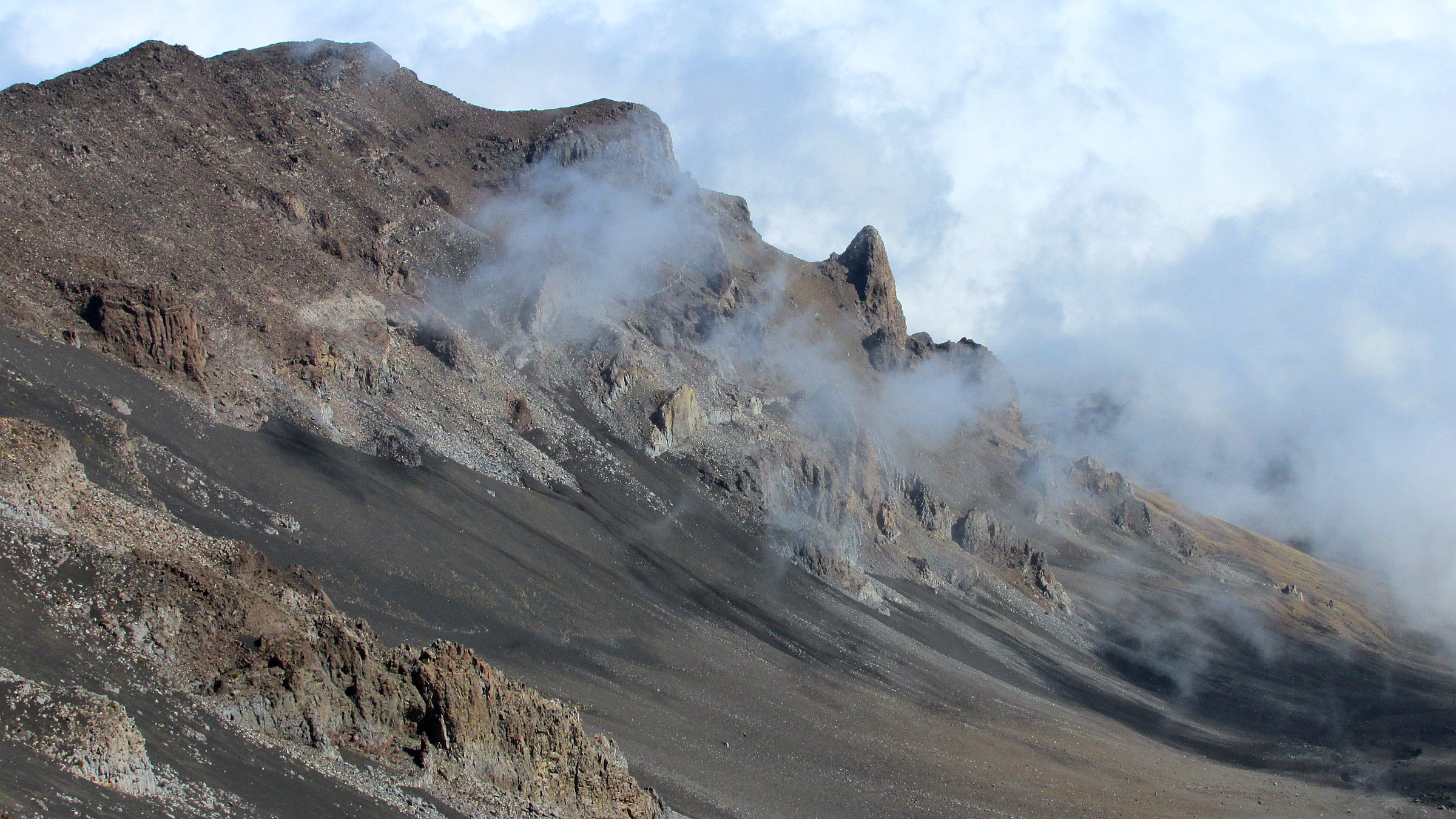 Landscape view in Haleakala National Park