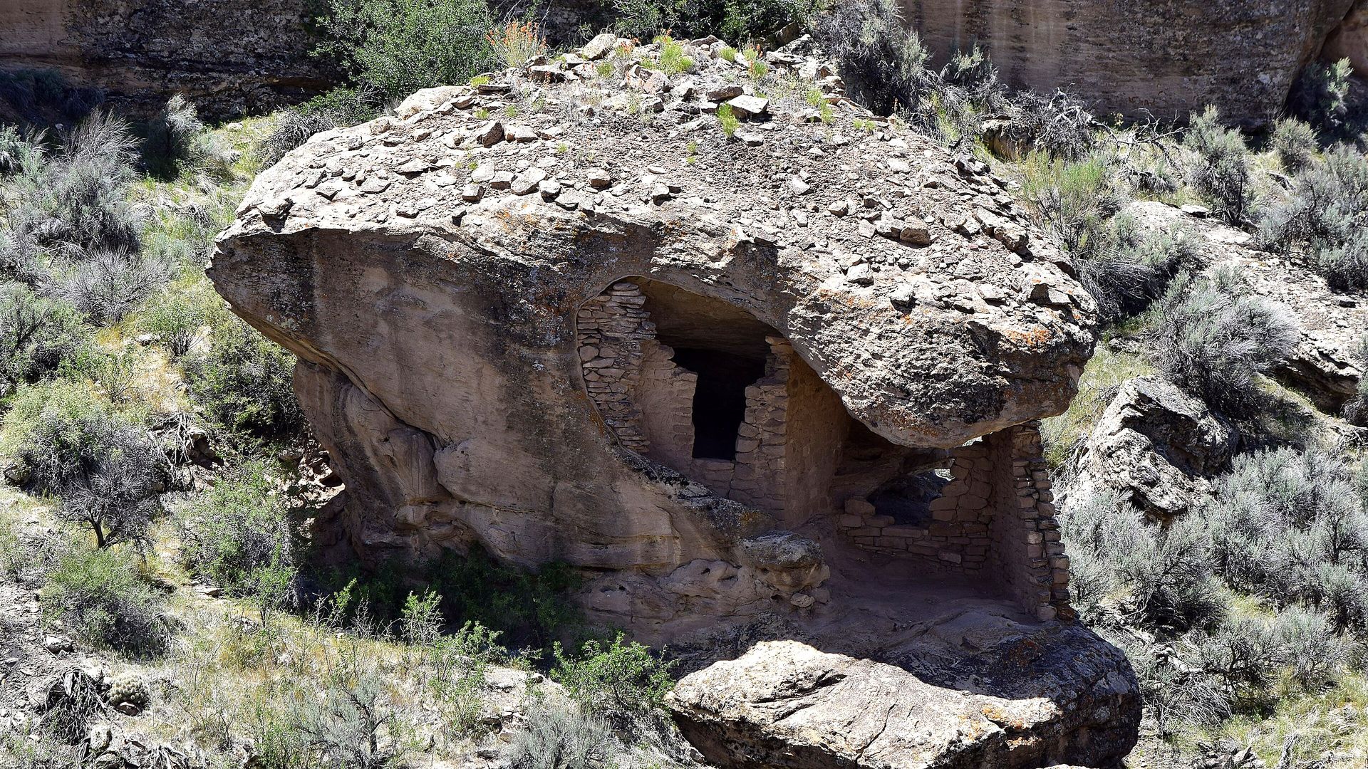 Landscape view at Hovenweep National Monument