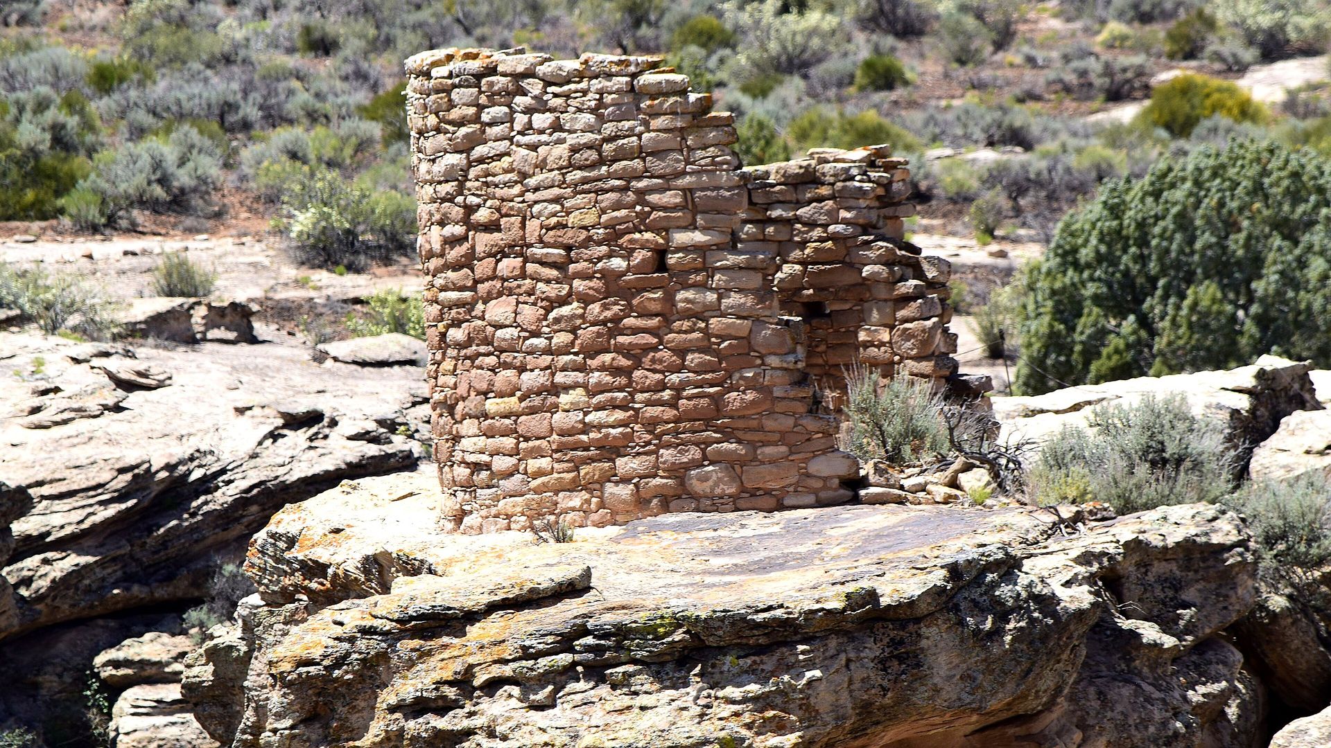Detail feature at Hovenweep National Monument