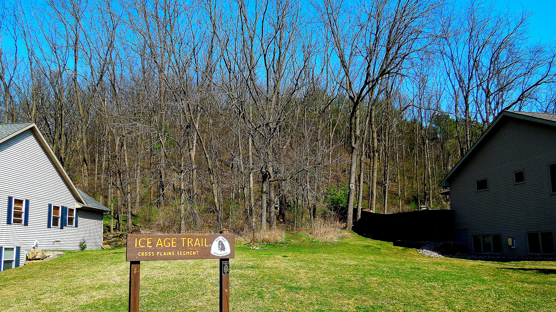 Glacial kettle landscape