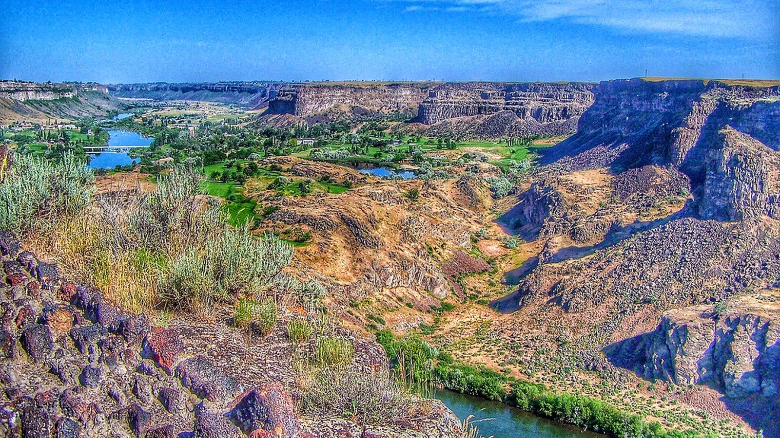 Idaho Falls scenic landscape for RV trip planning
