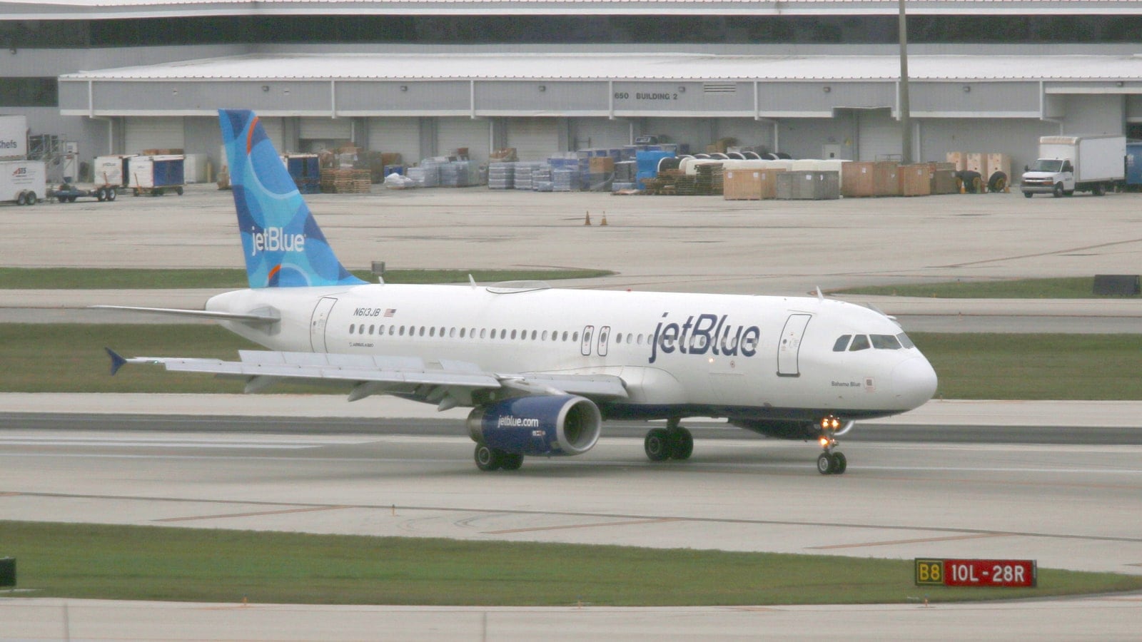JetBlue Airbus A320 at Fort Lauderdale Hollywood International Airport