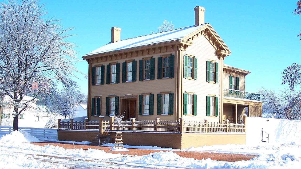 Visitor timing context at Lincoln Home National Historic Site
