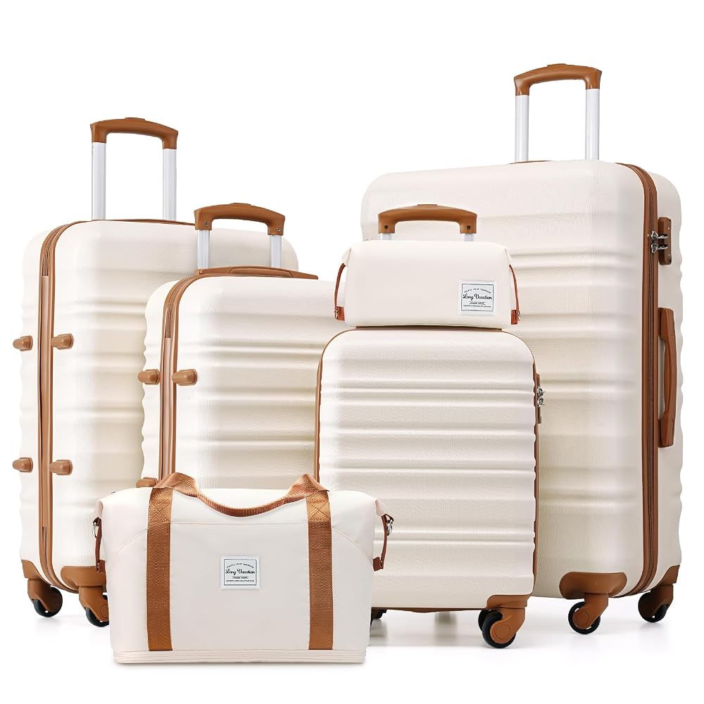 LONG VACATION 6 Piece Luggage Set