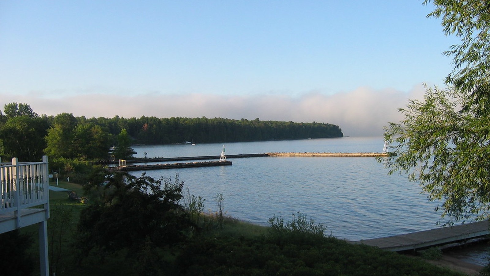 Madeline Island scenic landscape for RV trip planning