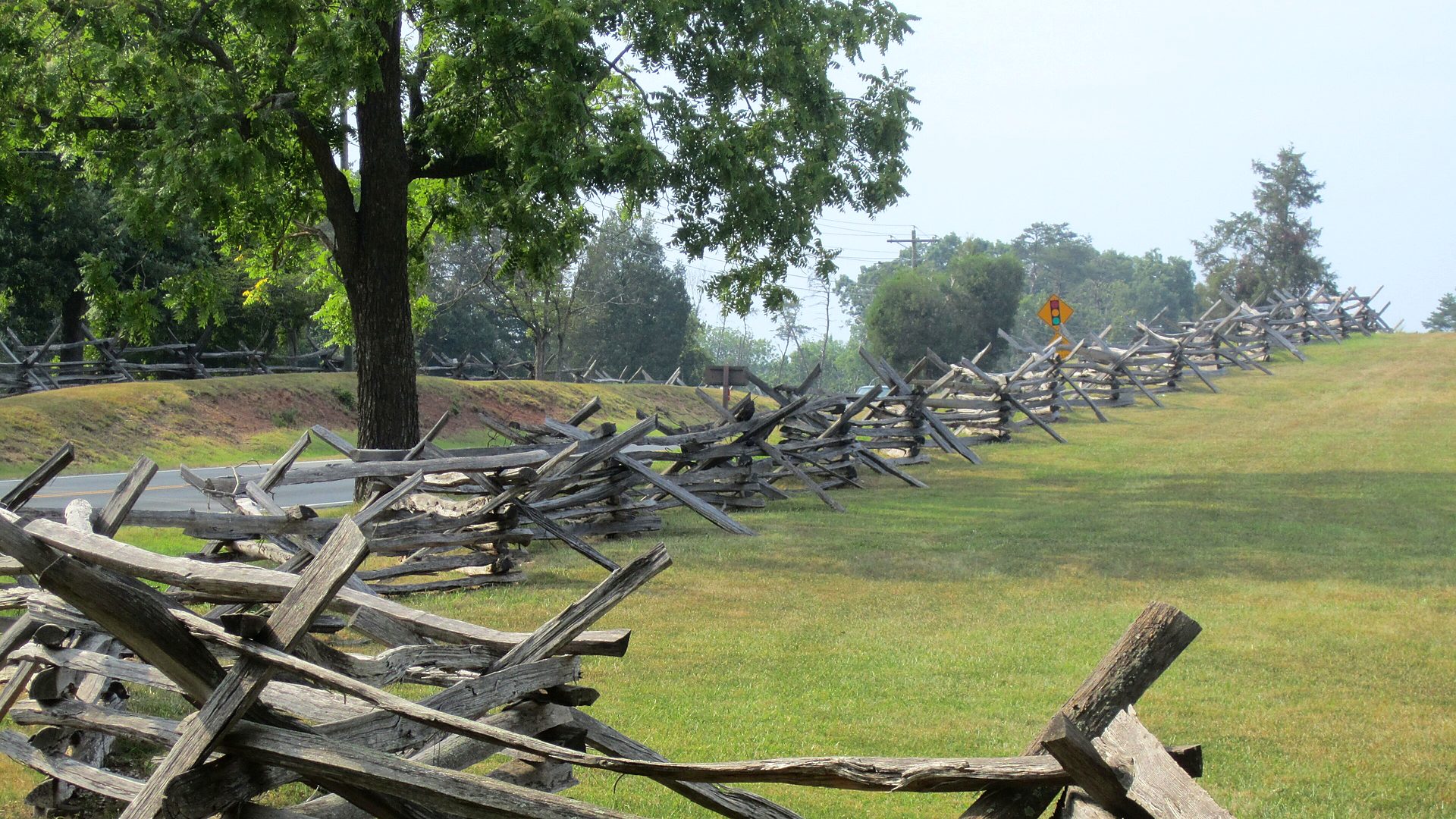 Manassas battlefield fields