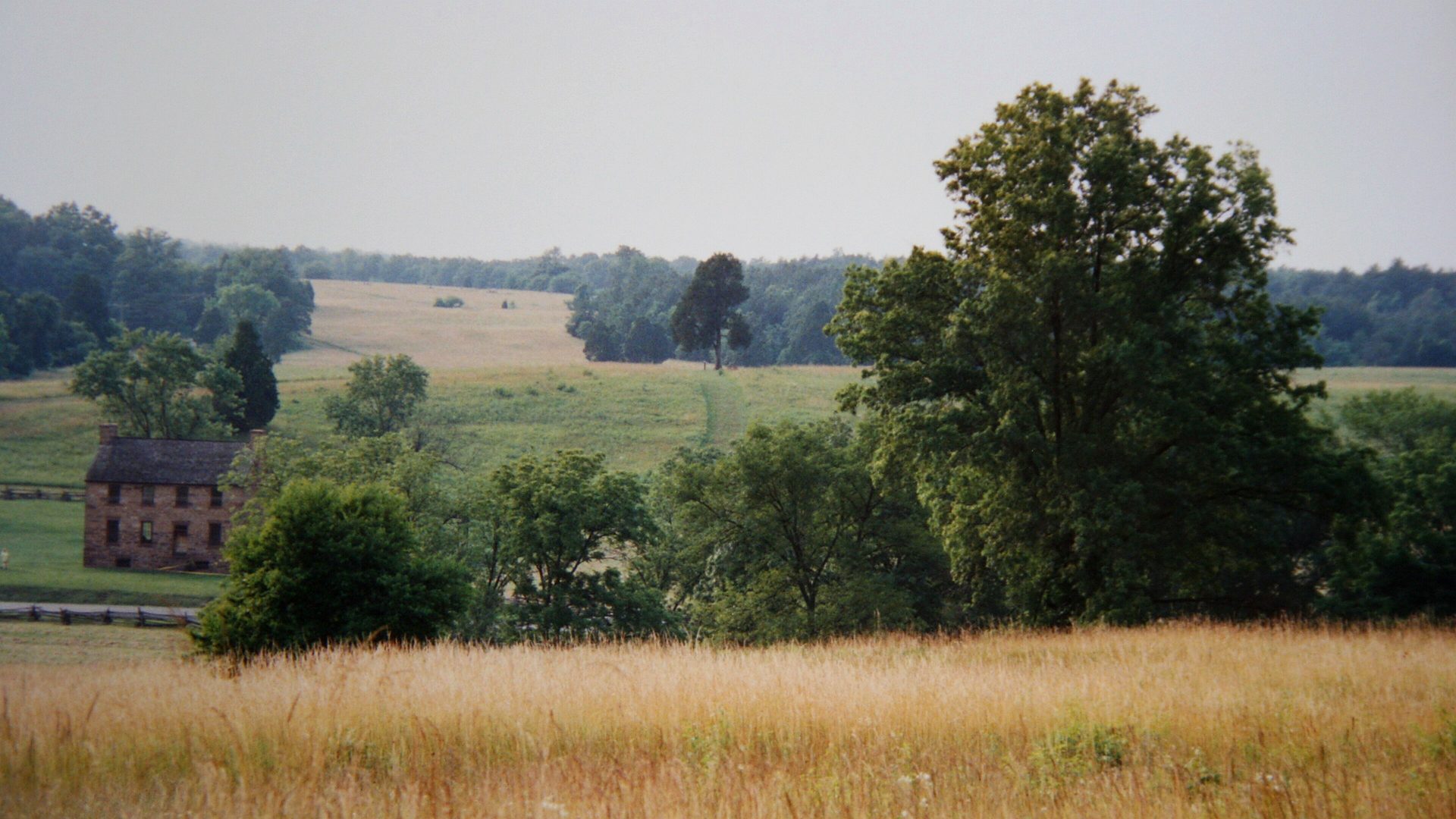 Manassas National Battlefield Park primary landscape