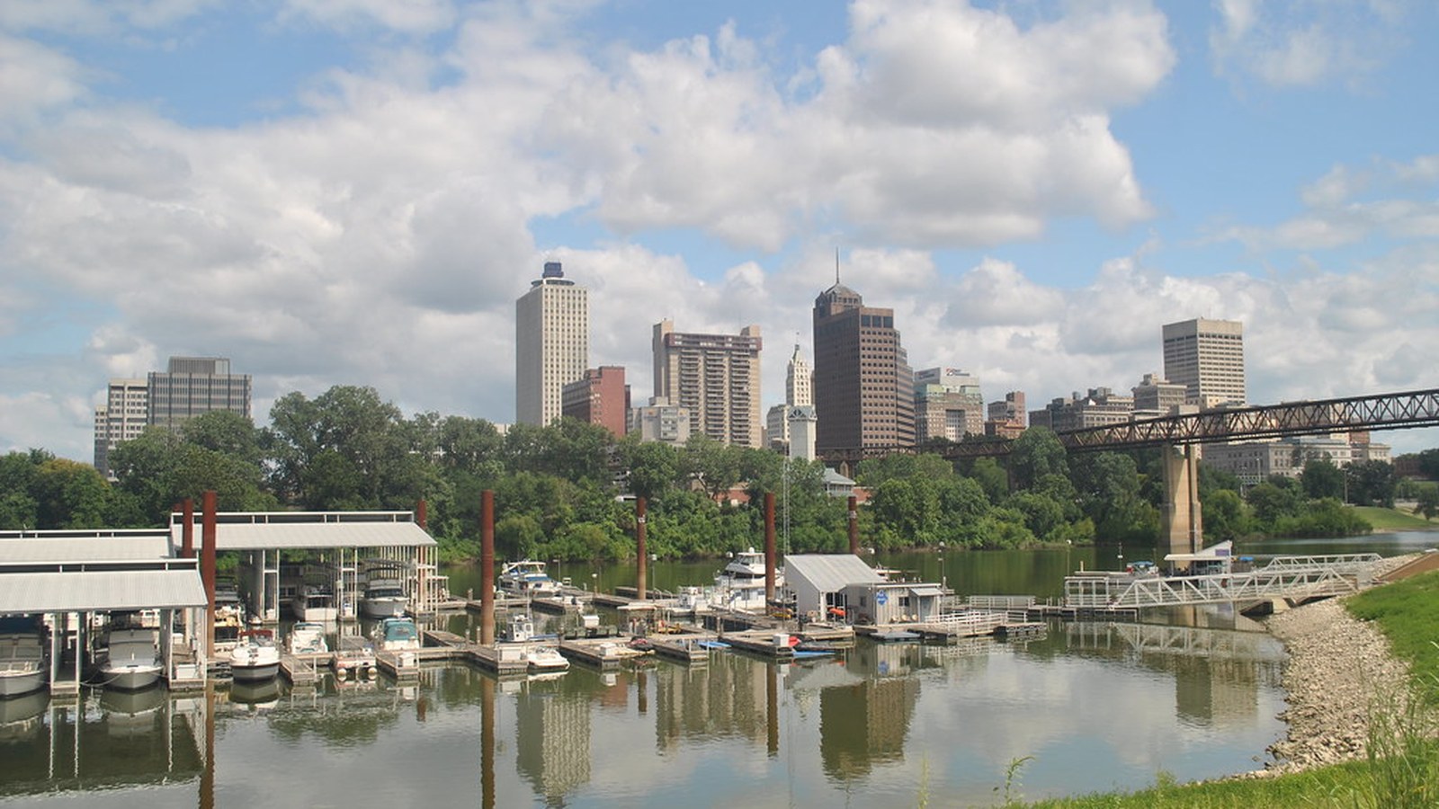 Memphis scenic landscape for RV trip planning