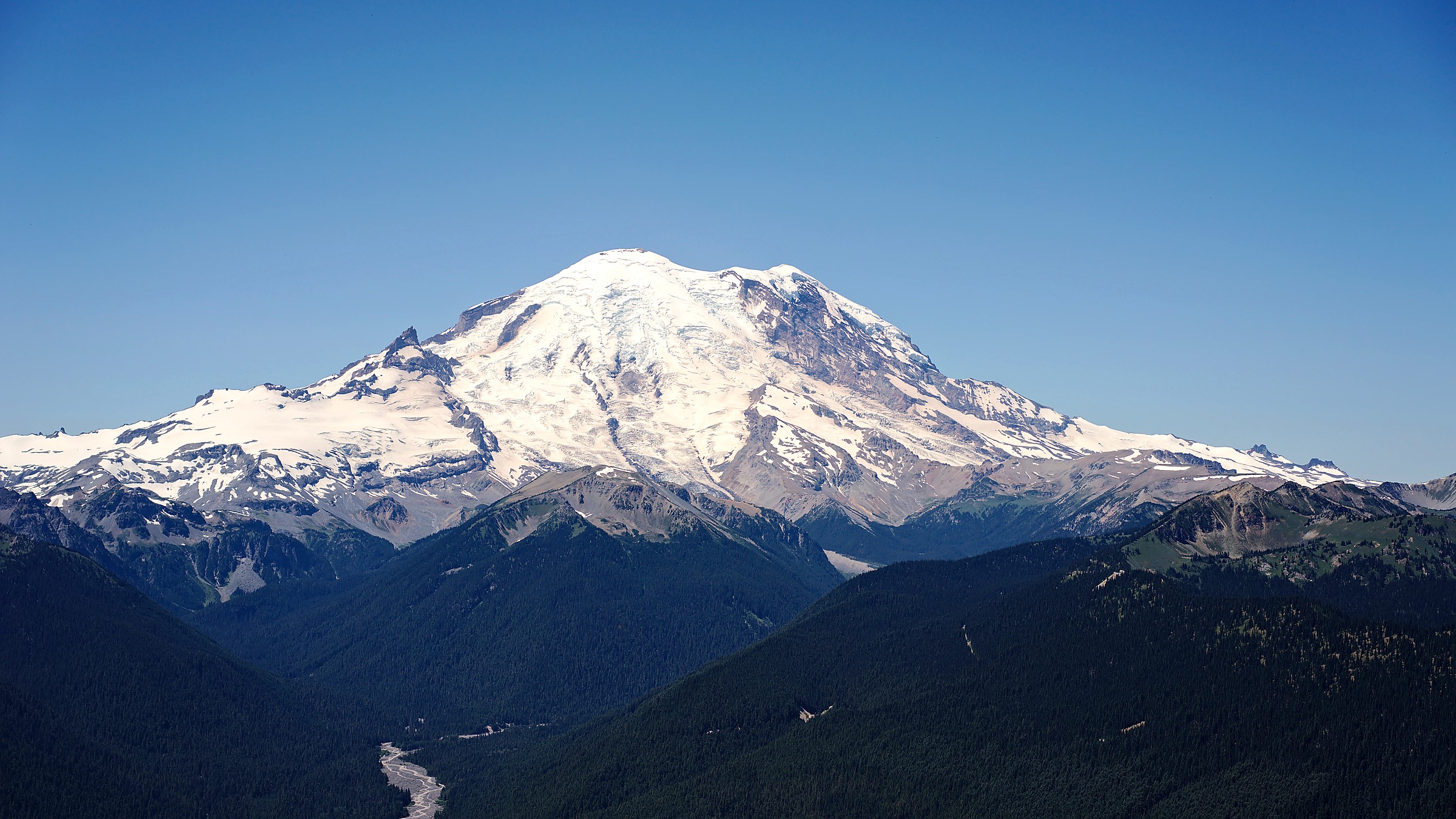 Mount Rainier National Park landscape