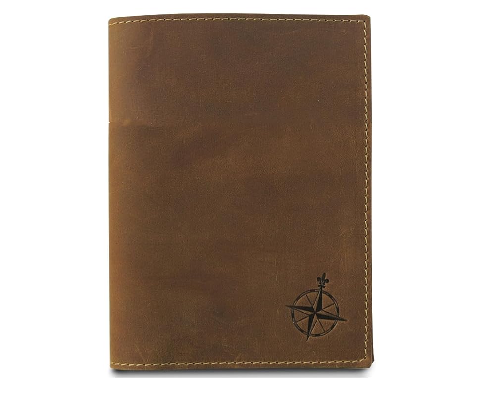 Wanderings Leather Travel Wallet