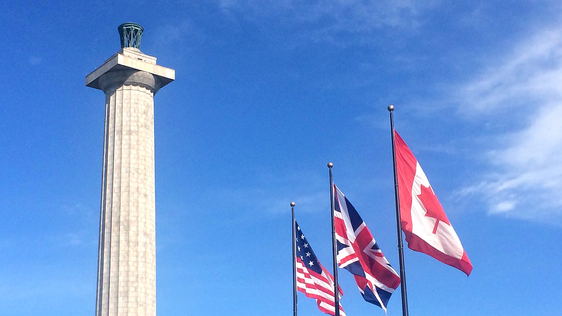 Visitor timing context at Perry's Victory and International Peace Memorial