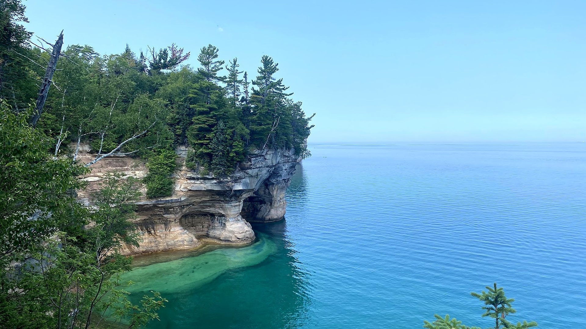 Turquoise Superior water