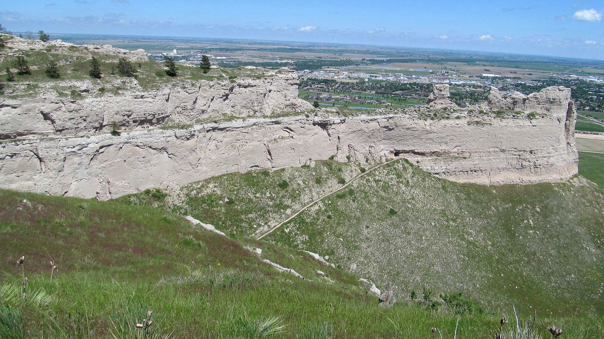 Wider setting around Scotts Bluff National Monument