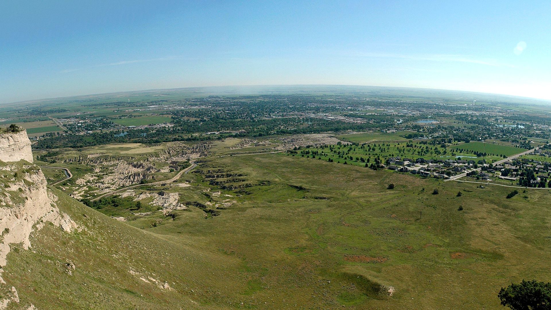 Scotts Bluff National Monument landscape