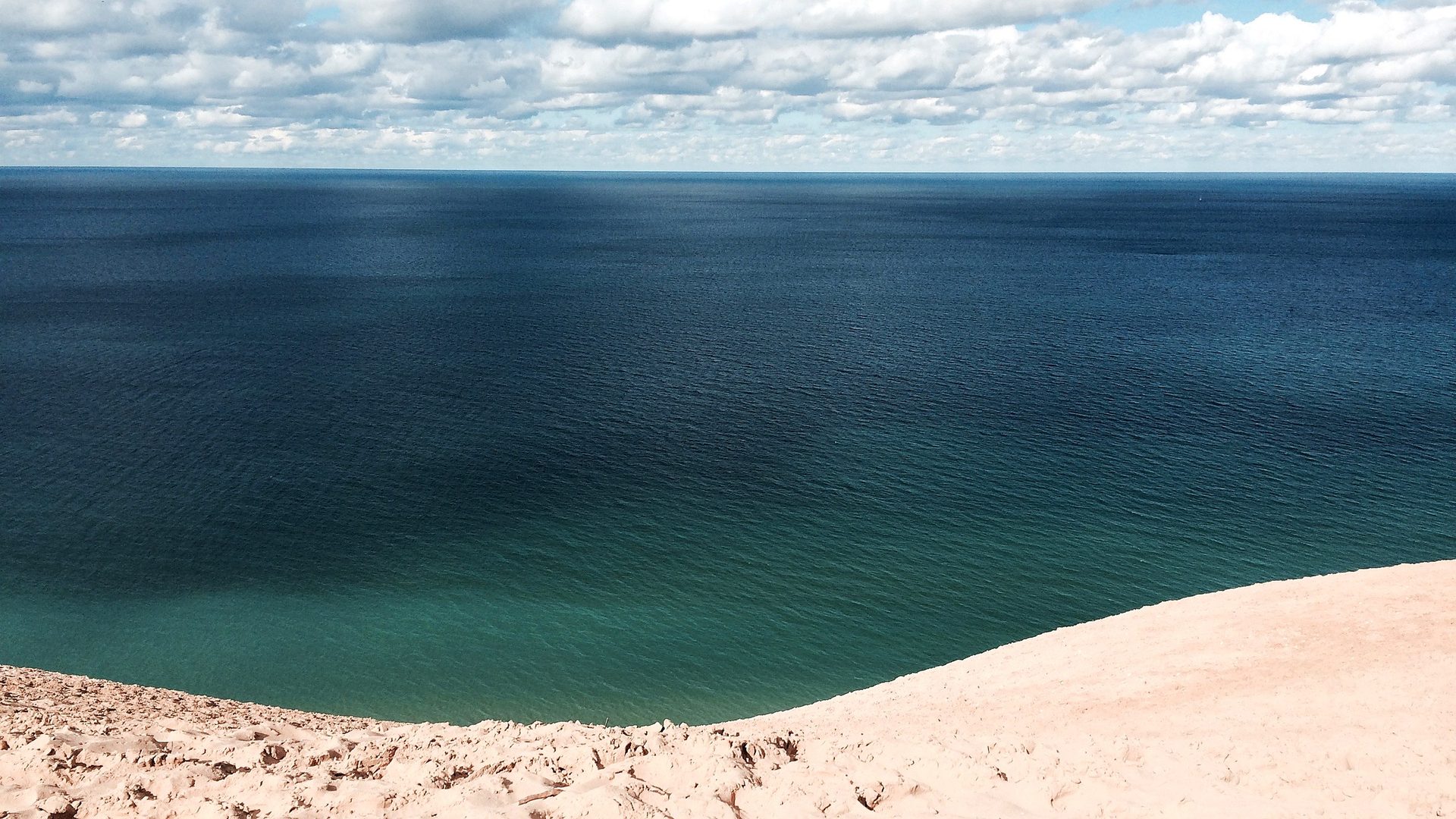 Scenic view at Sleeping Bear Dunes National Lakeshore