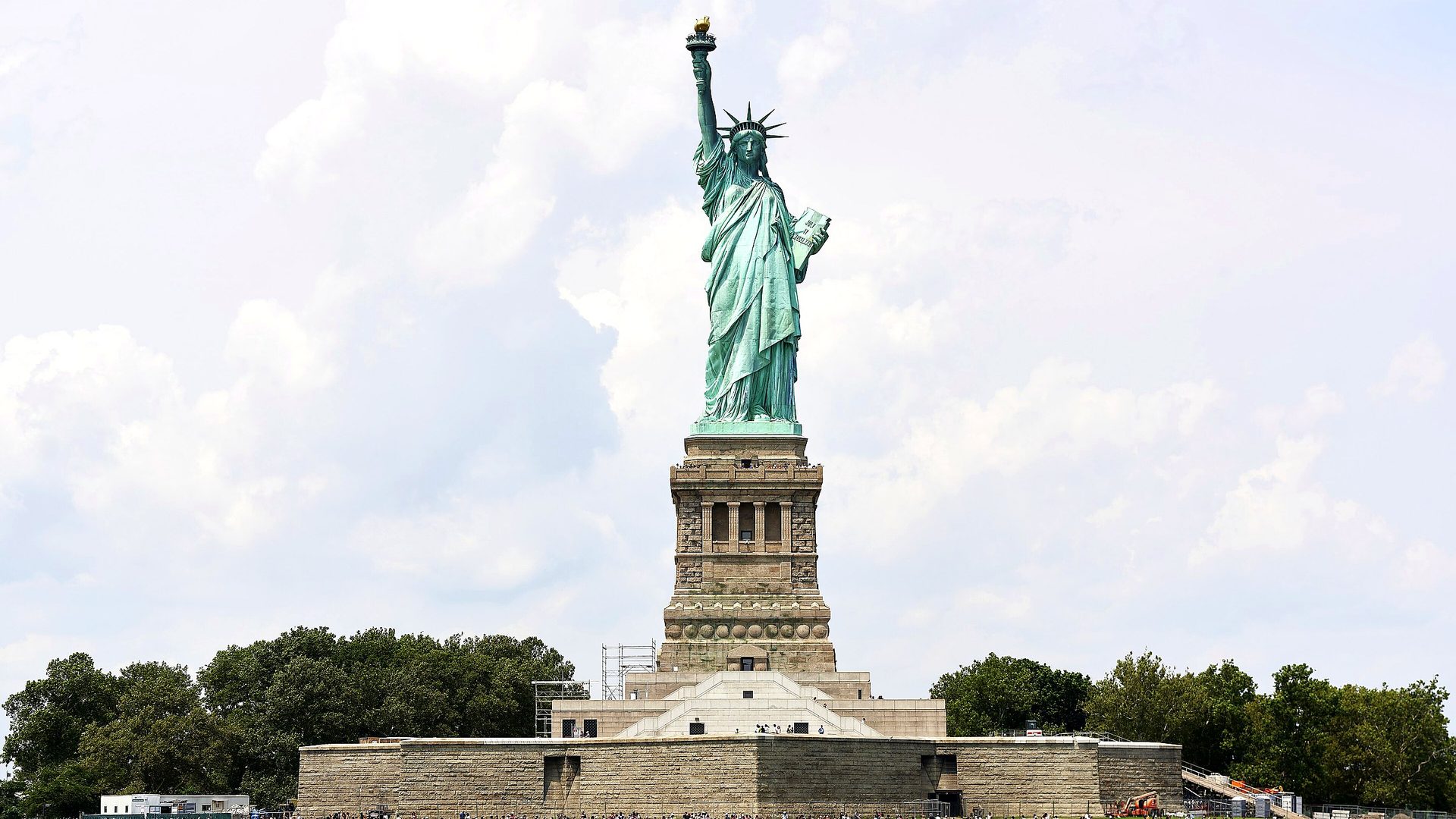 Statue of Liberty National Monument landscape