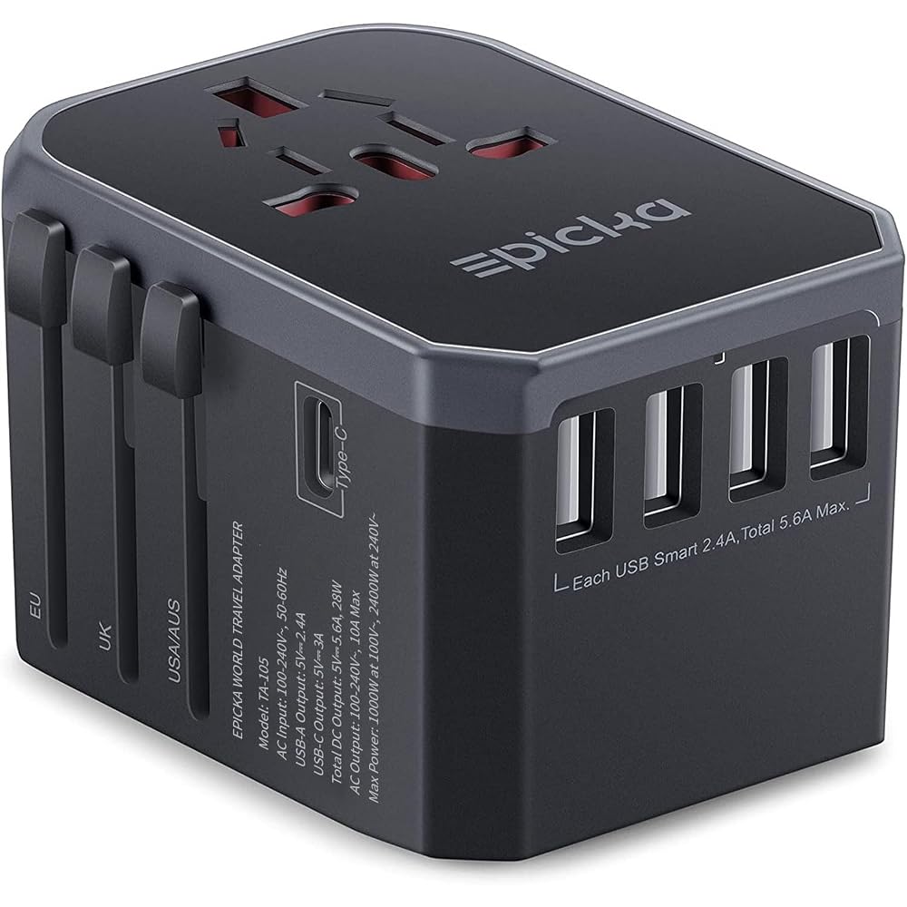EPICKA Universal Travel Adapter