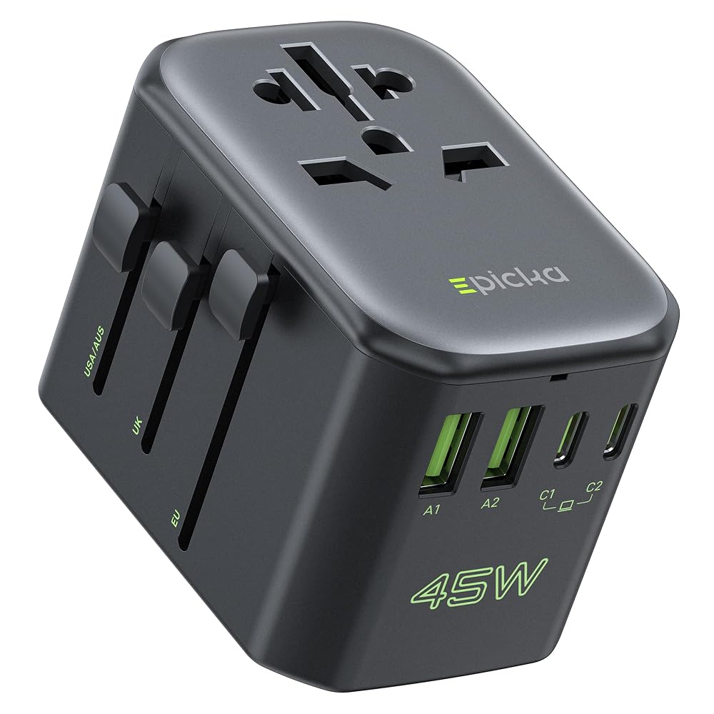 EPICKA Pulse 45W Universal Adapter