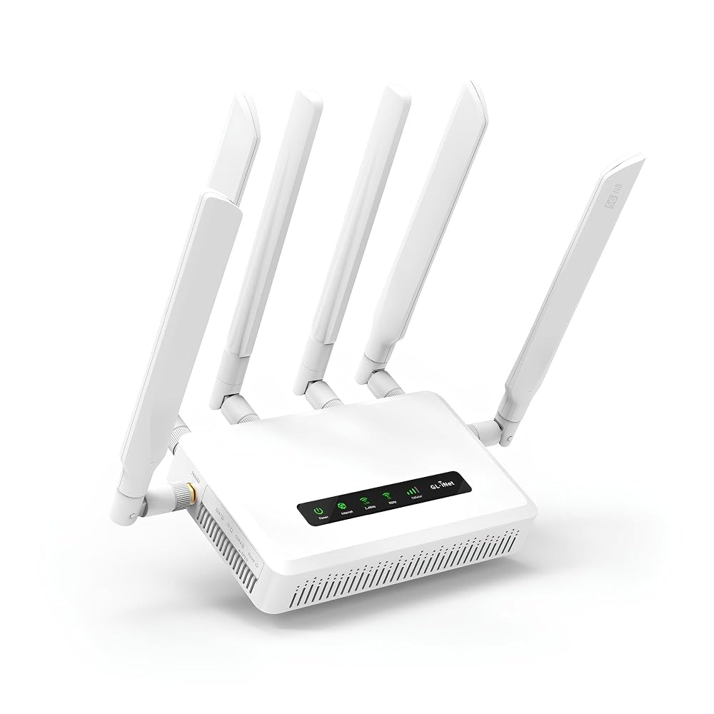 GL.iNet GL-X3000 (Spitz AX) Cellular Gateway 5G Router for House &