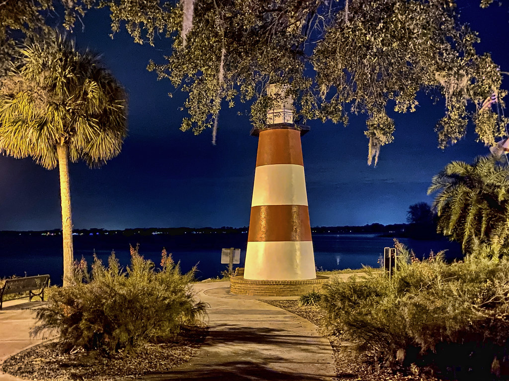 Grantham Point Lighthouse in Mount Dora