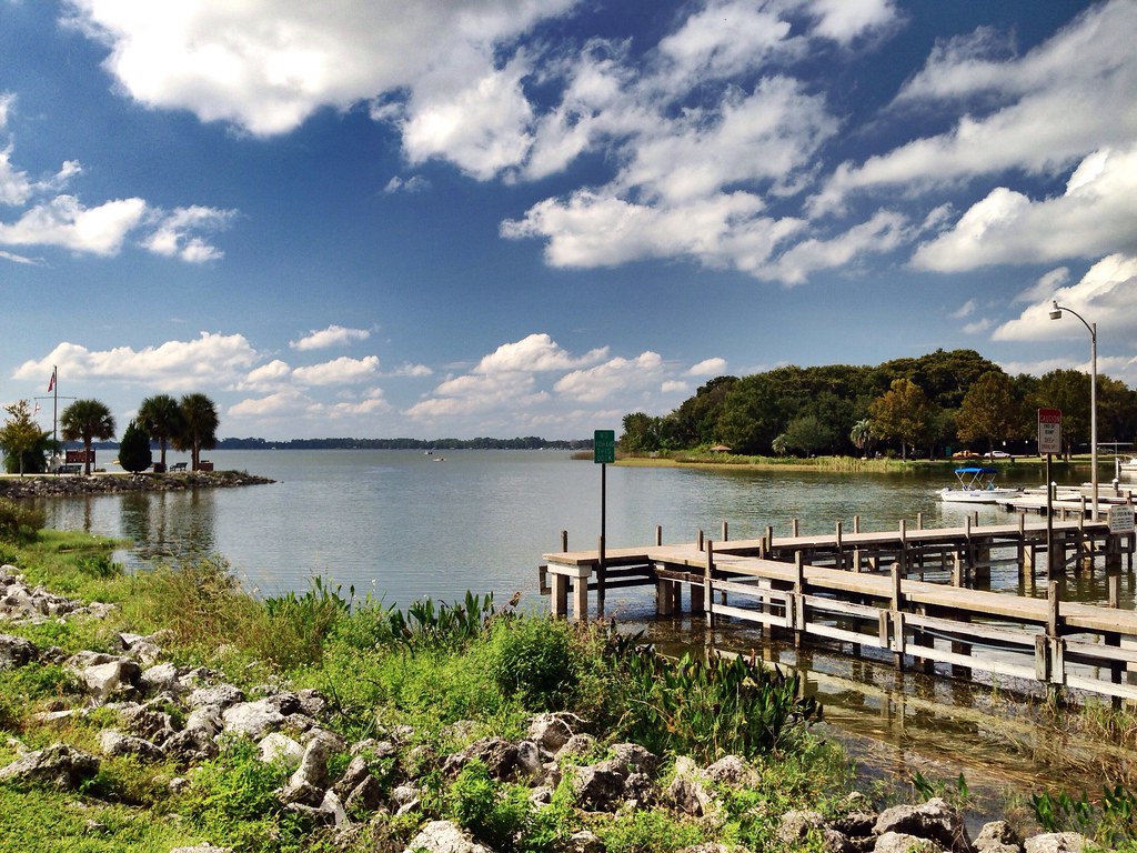 Lake Dora waterfront in Mount Dora