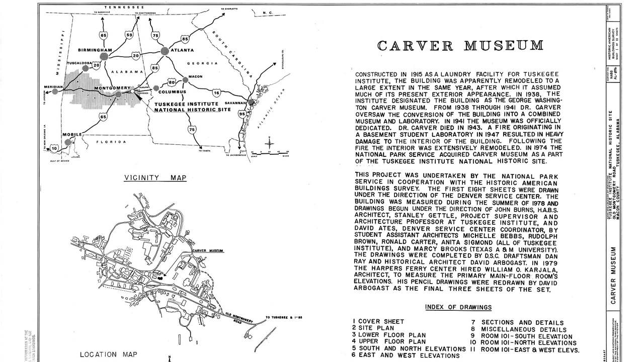Tuskegee Institute National Historic Site landscape