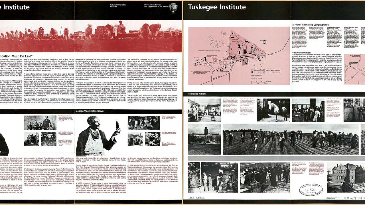 Tuskegee Institute National Historic Site primary landscape