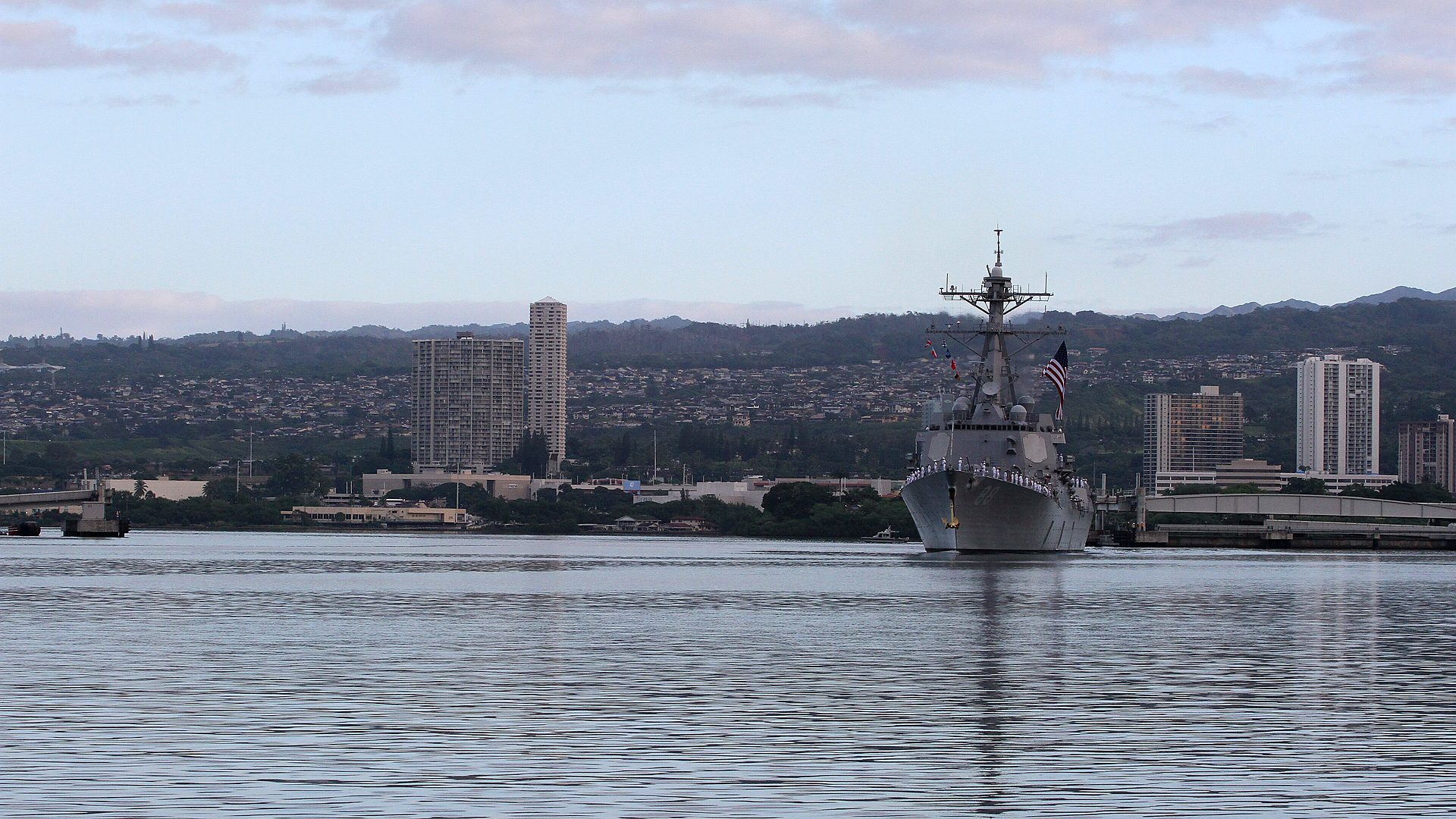 Pearl Harbor National Memorial landscape