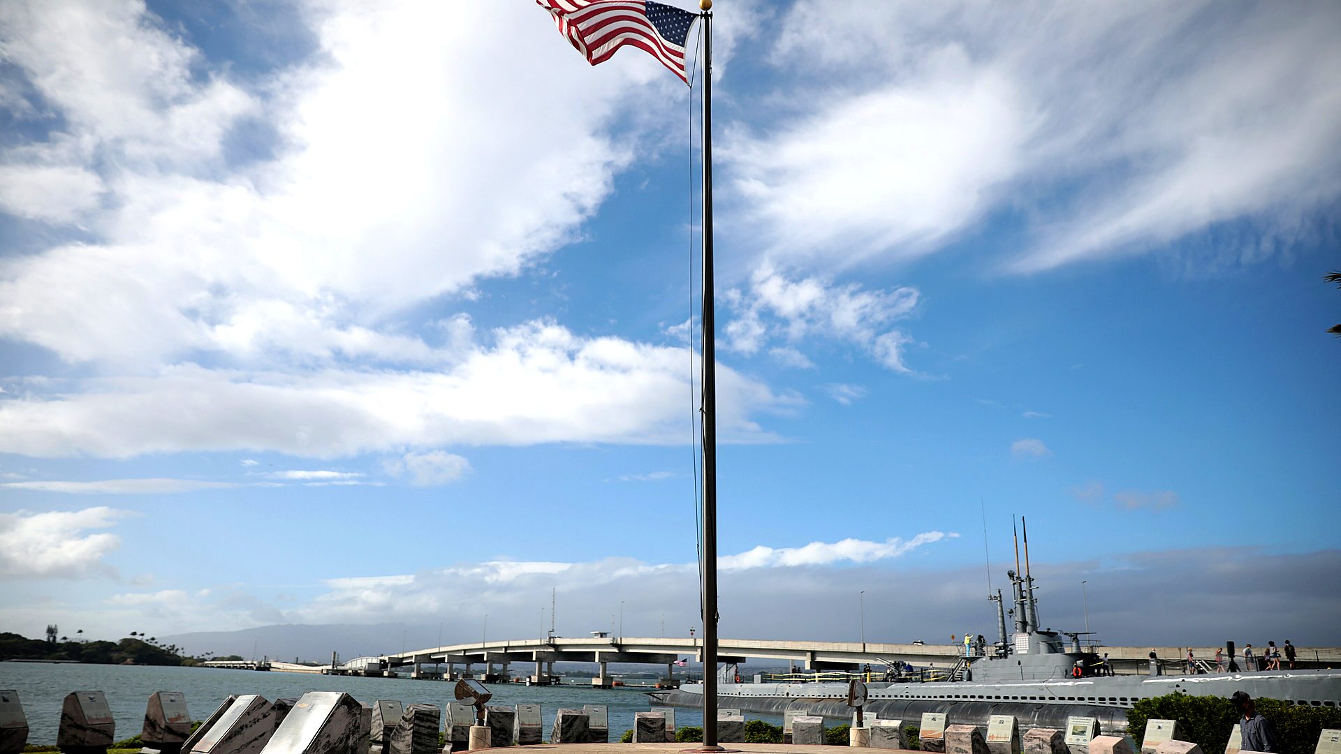Visitor timing context at Pearl Harbor National Memorial