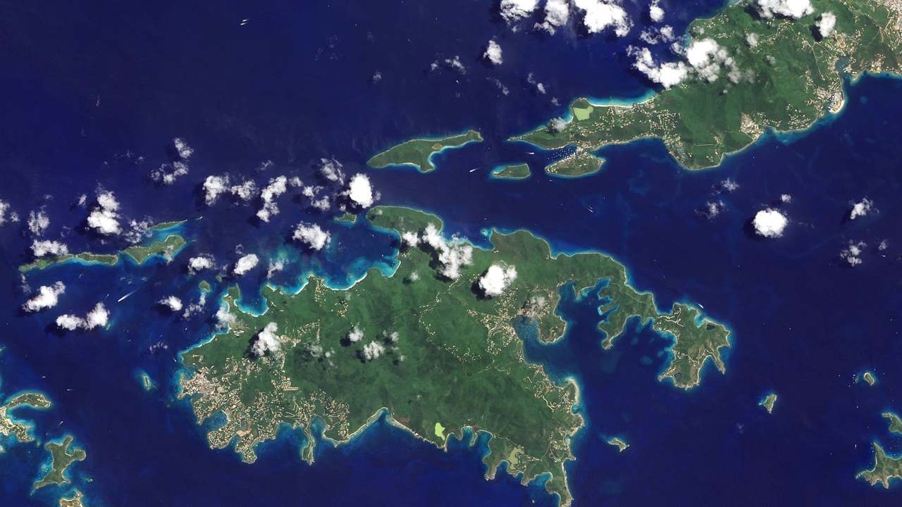 Virgin Islands Coral Reef National Monument landscape