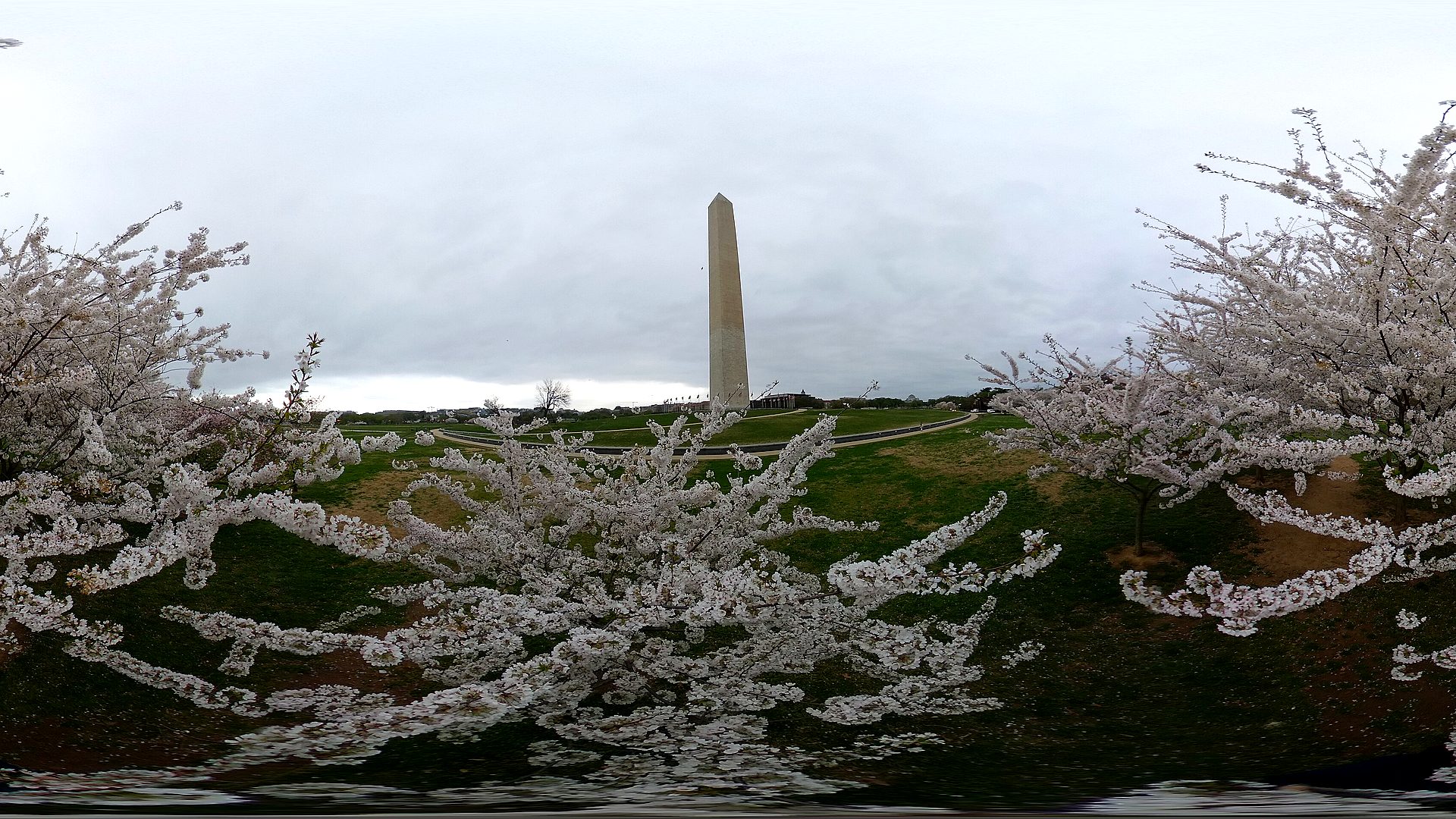 Iconic marble obelisk
