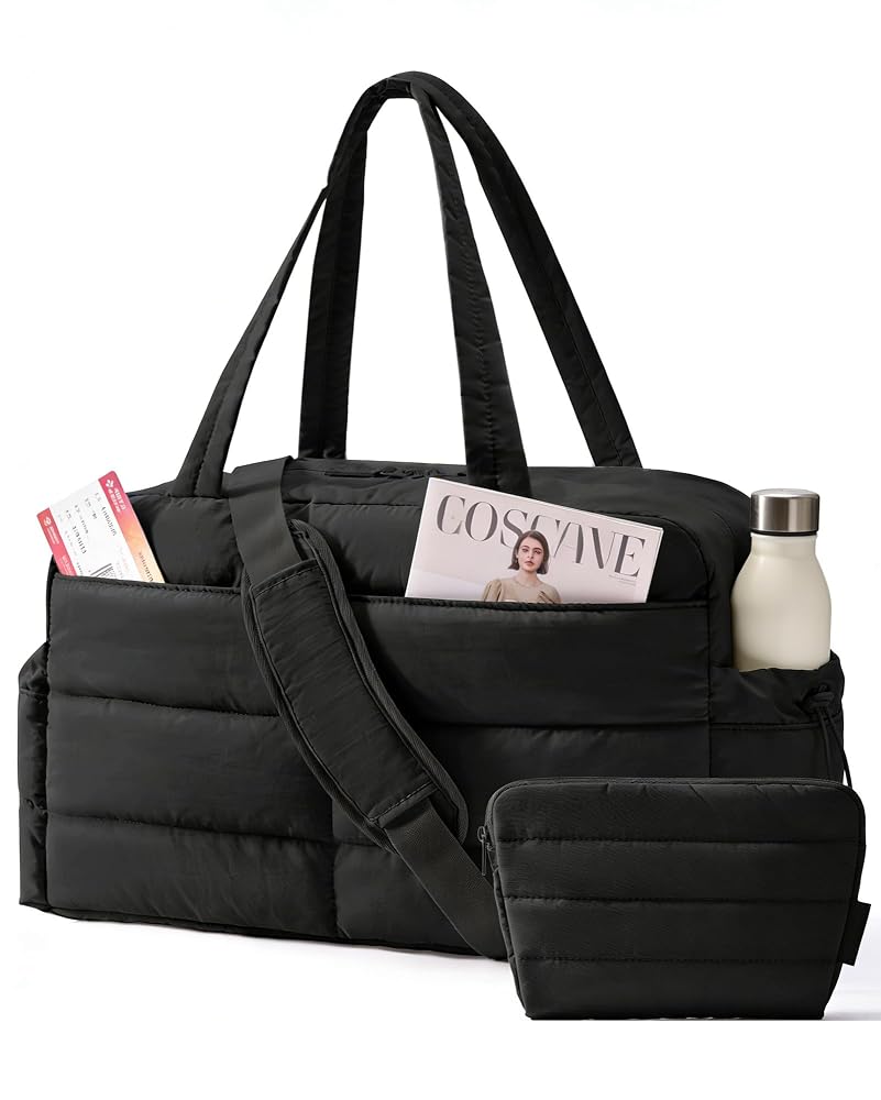 BAGSMART Puffer Weekender Duffle