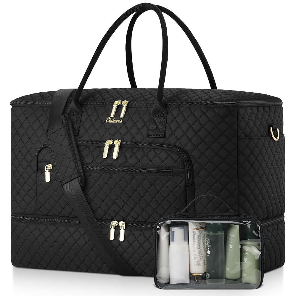 Wide Open Weekender with Shoe Compartment