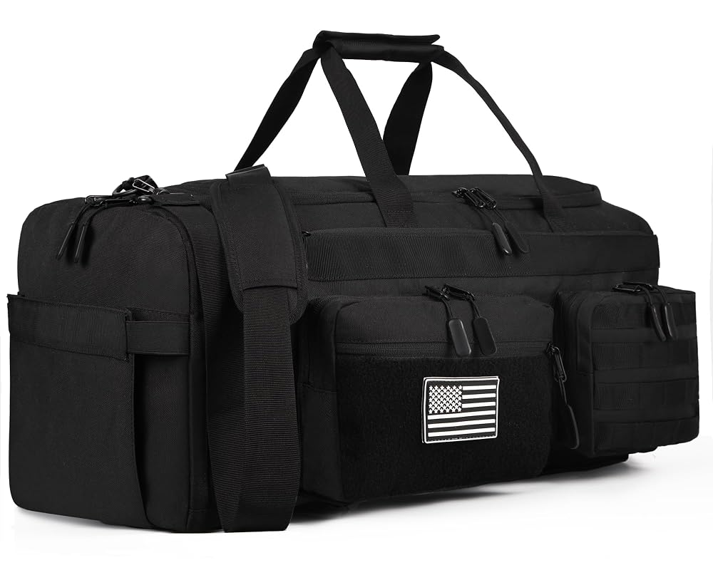 LHI 50L Tactical Duffle Backpack