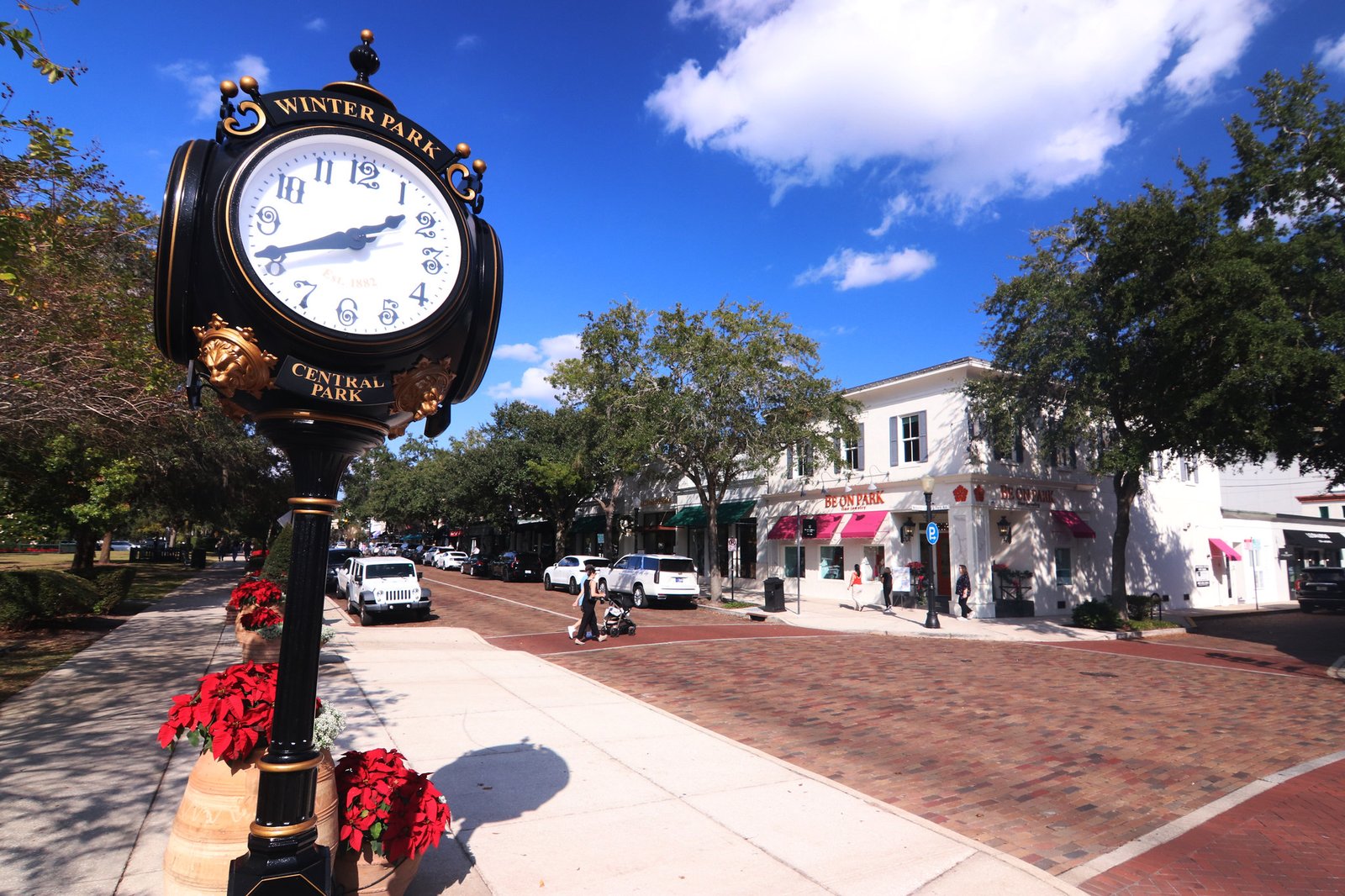 Park Avenue in Winter Park, Florida