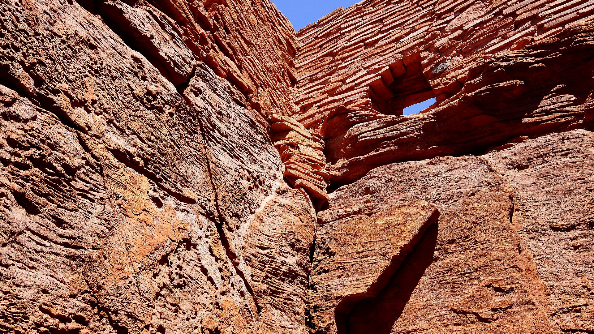 Red stone pueblo