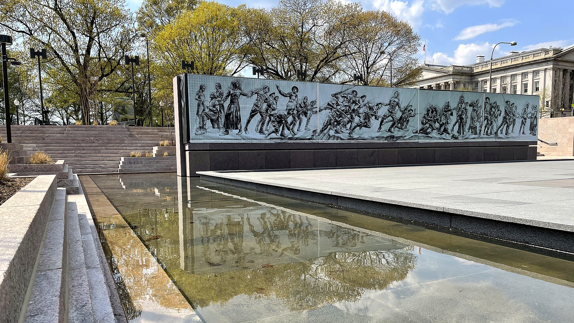 World War I Memorial landscape