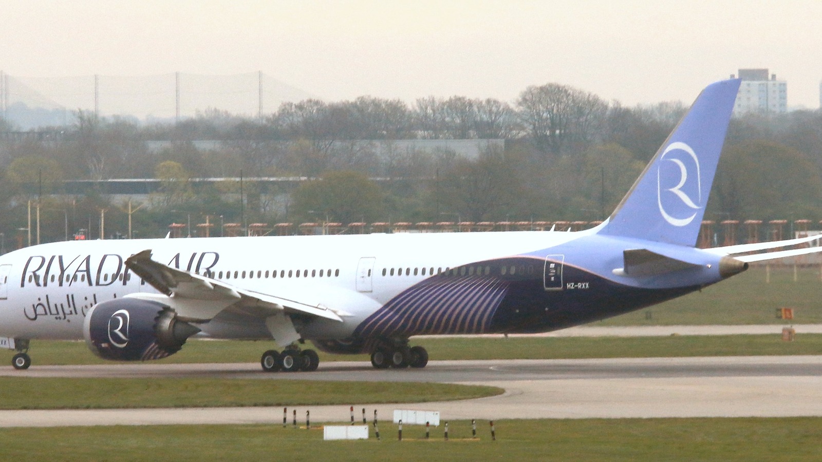 Riyadh Air Boeing 787-9 Dreamliner HZ-RXX at London Heathrow