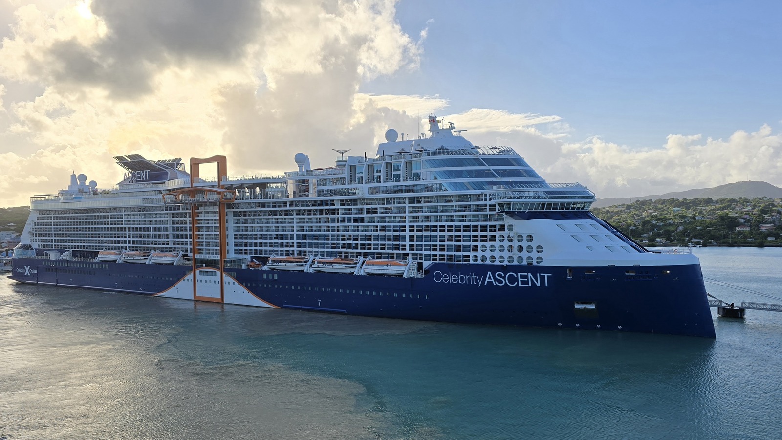 Celebrity Ascent cruise ship underway at sea, used as an operator-wide Celebrity Cruises stand-in for a fleet package sale