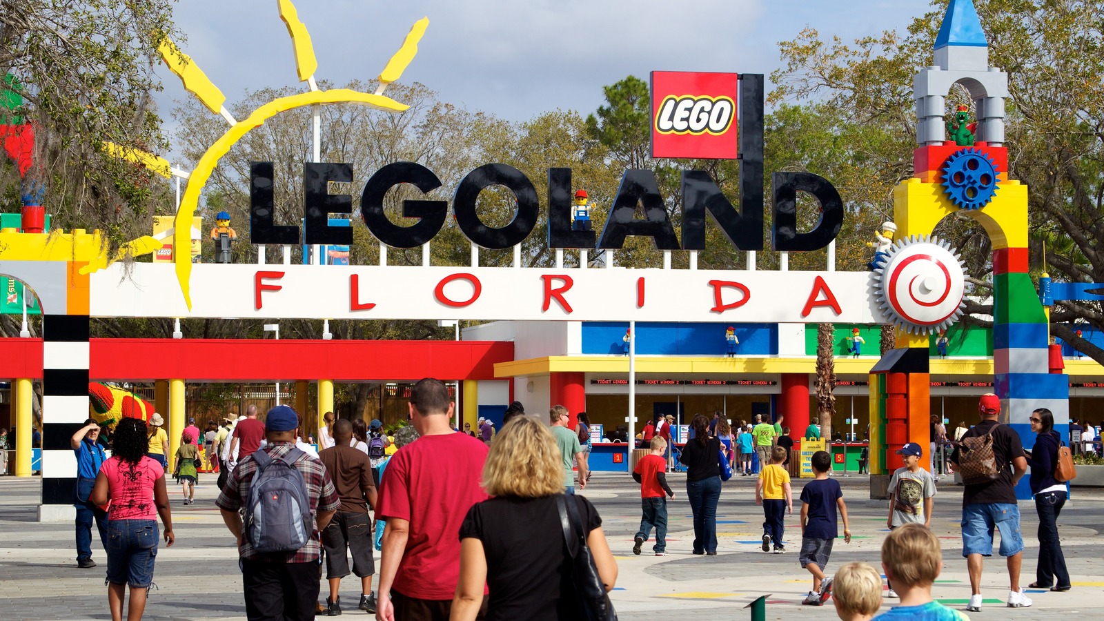 LEGOLAND Florida Resort park entrance and property in Winter Haven