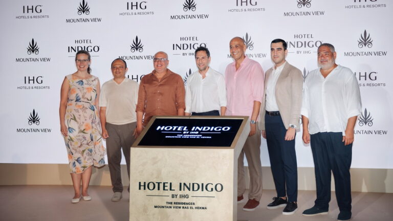 Render of Hotel Indigo branded residences planned for Mountain View Ras El Hekma, Egypt
