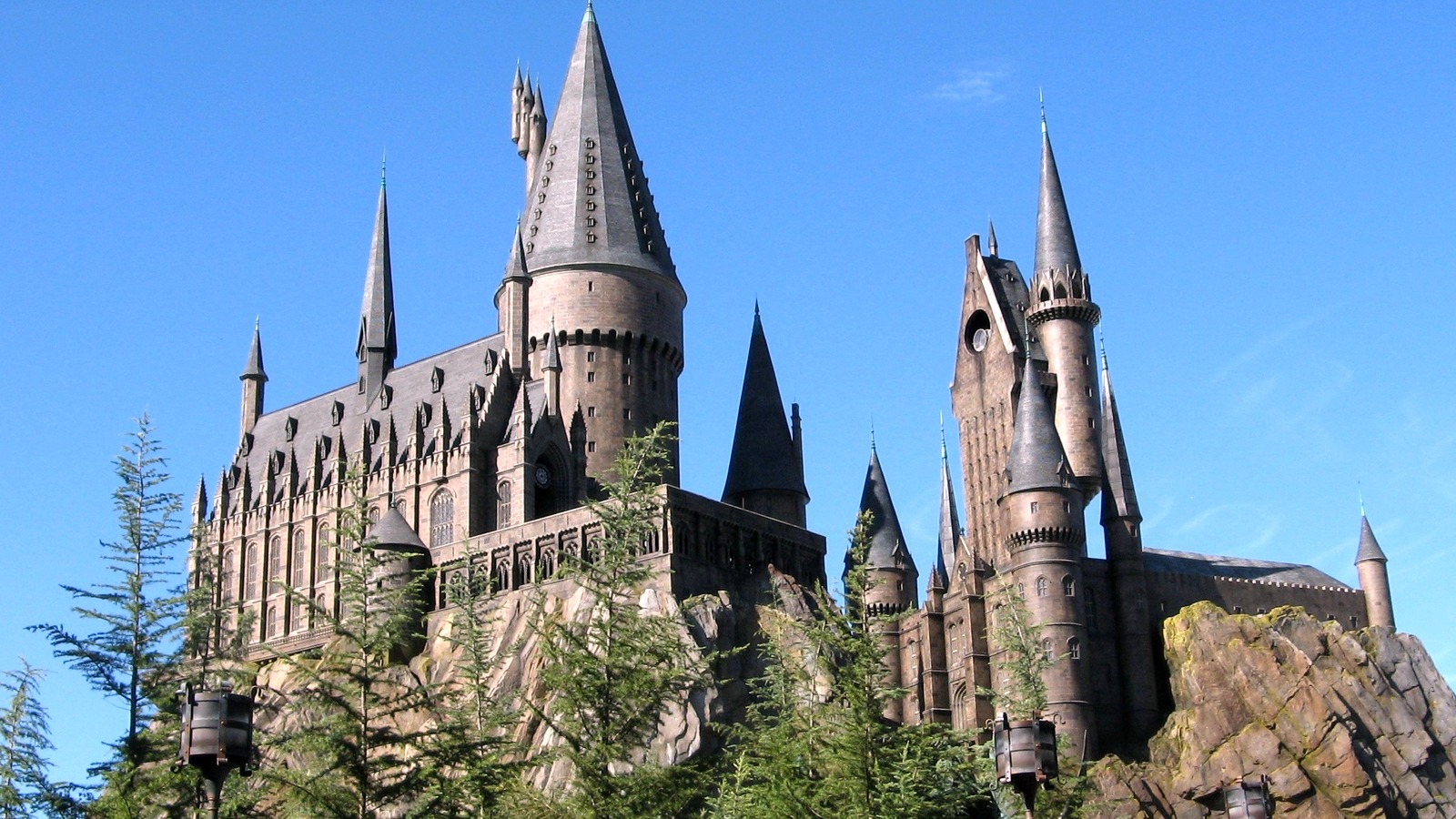 Hogwarts Castle at The Wizarding World of Harry Potter in Universal Islands of Adventure