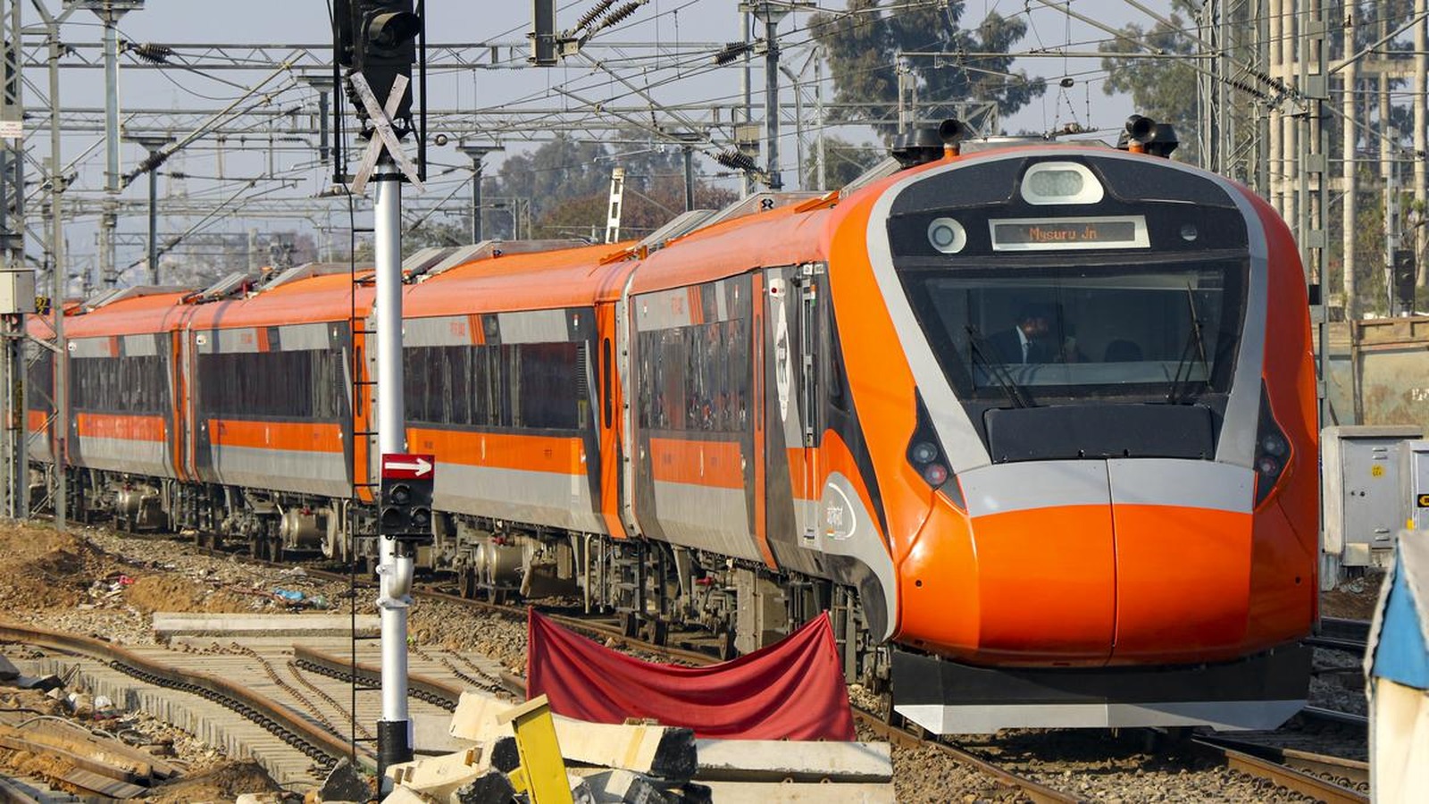 Specially designed Mini Vande Bharat Express train of Indian Railways