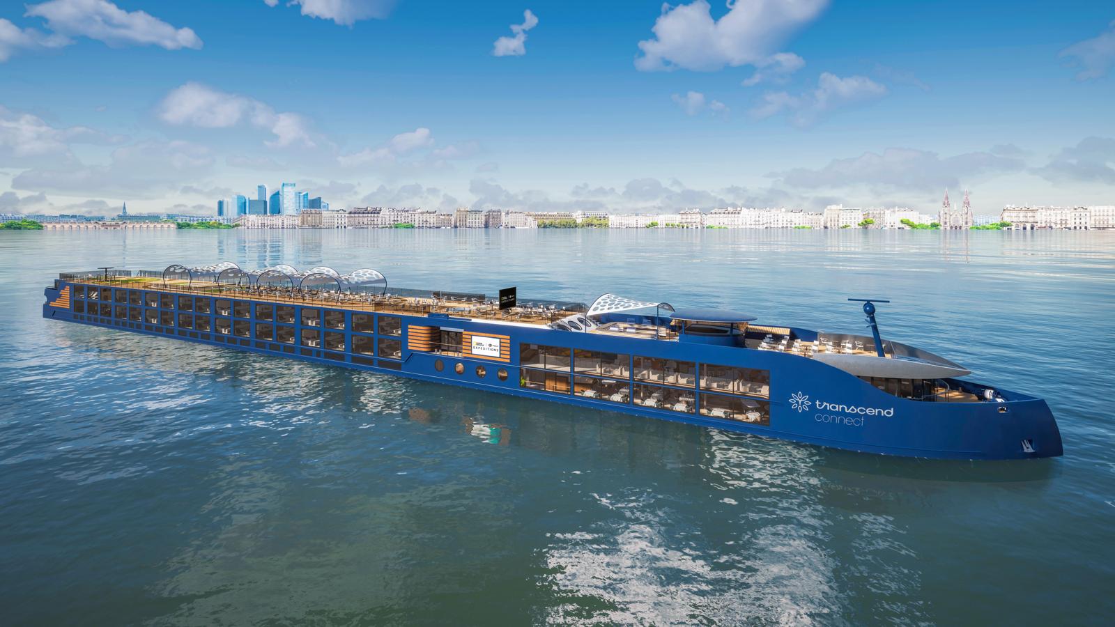 Transcend Connect river ship used by National Geographic-Lindblad Expeditions in Europe