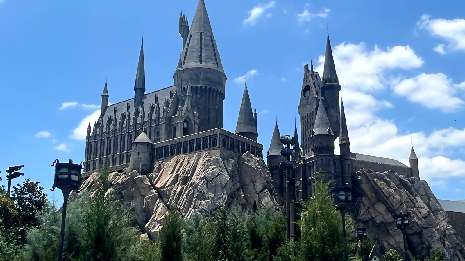 Harry Potter and the Forbidden Journey castle queue interior at Universal Islands of Adventure