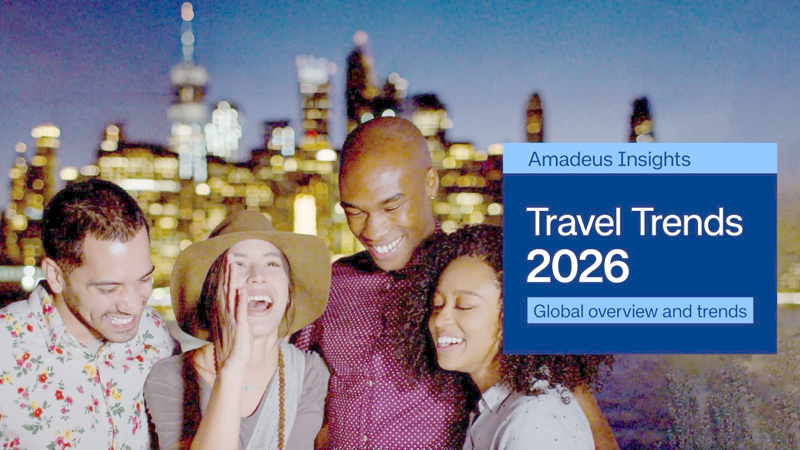 Cover of the Amadeus Travel Trends 2026 research report