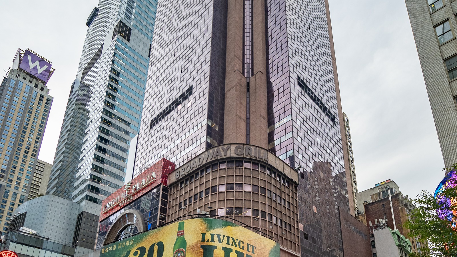 Crowne Plaza Times Square Manhattan exterior, an IHG hotel brand covered by Points and Cash reward stays
