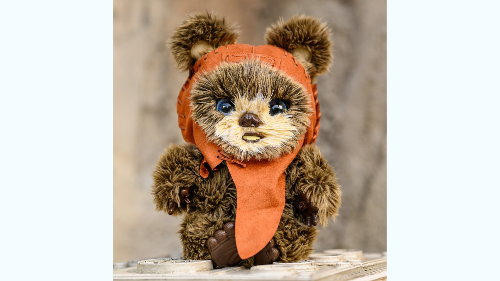 Batuu Adventure Buddies product display including interactive Ewok companions