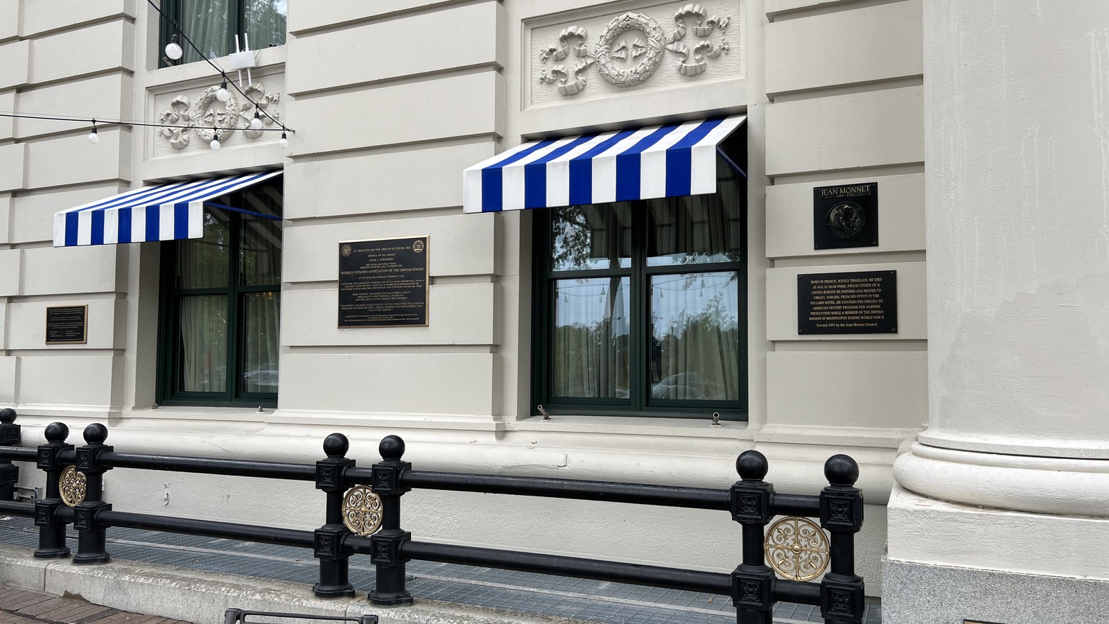 Exterior of the Willard InterContinental Washington, an IHG luxury brand hotel