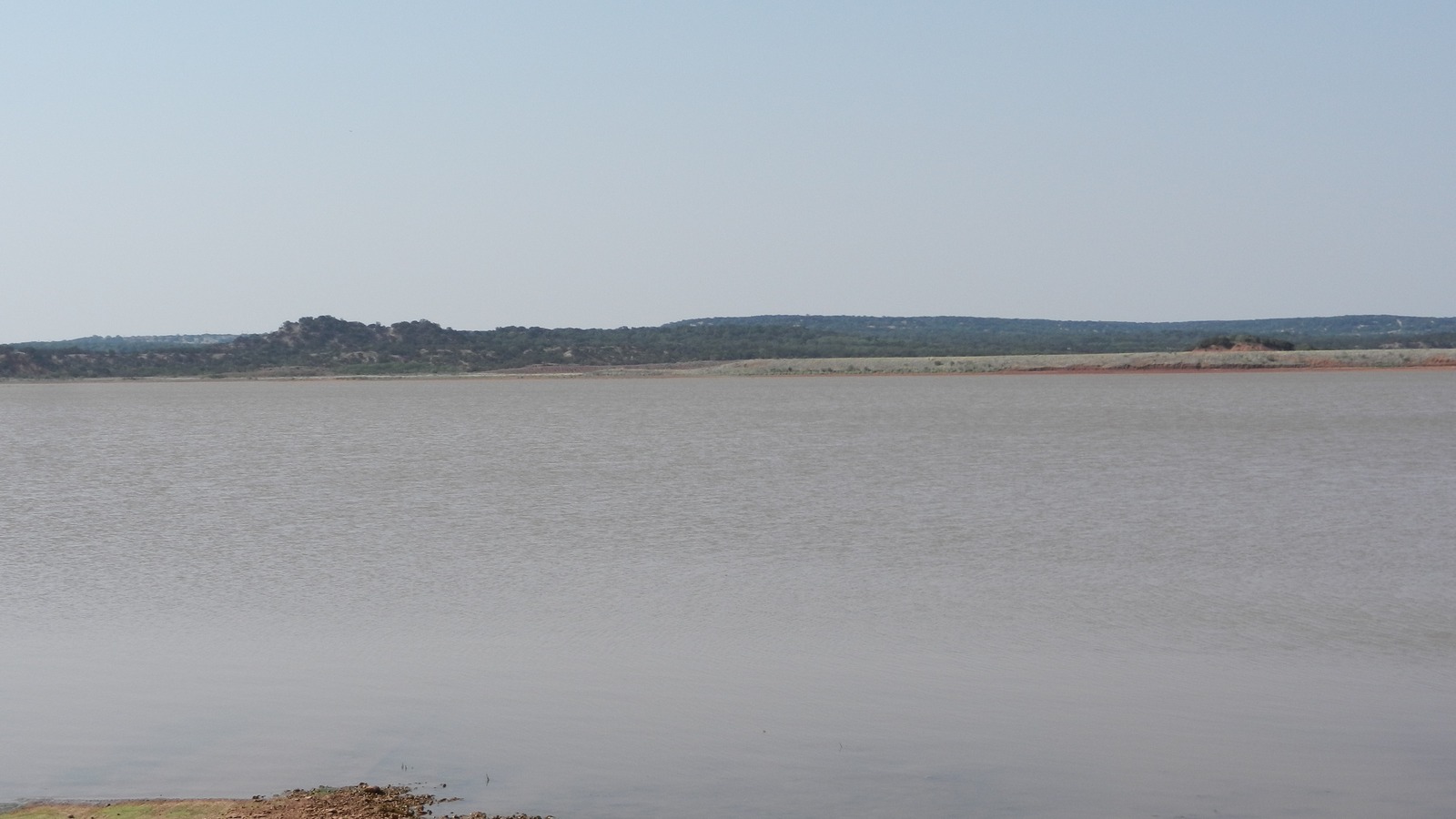 Landscape at Abilene State Park in Texas